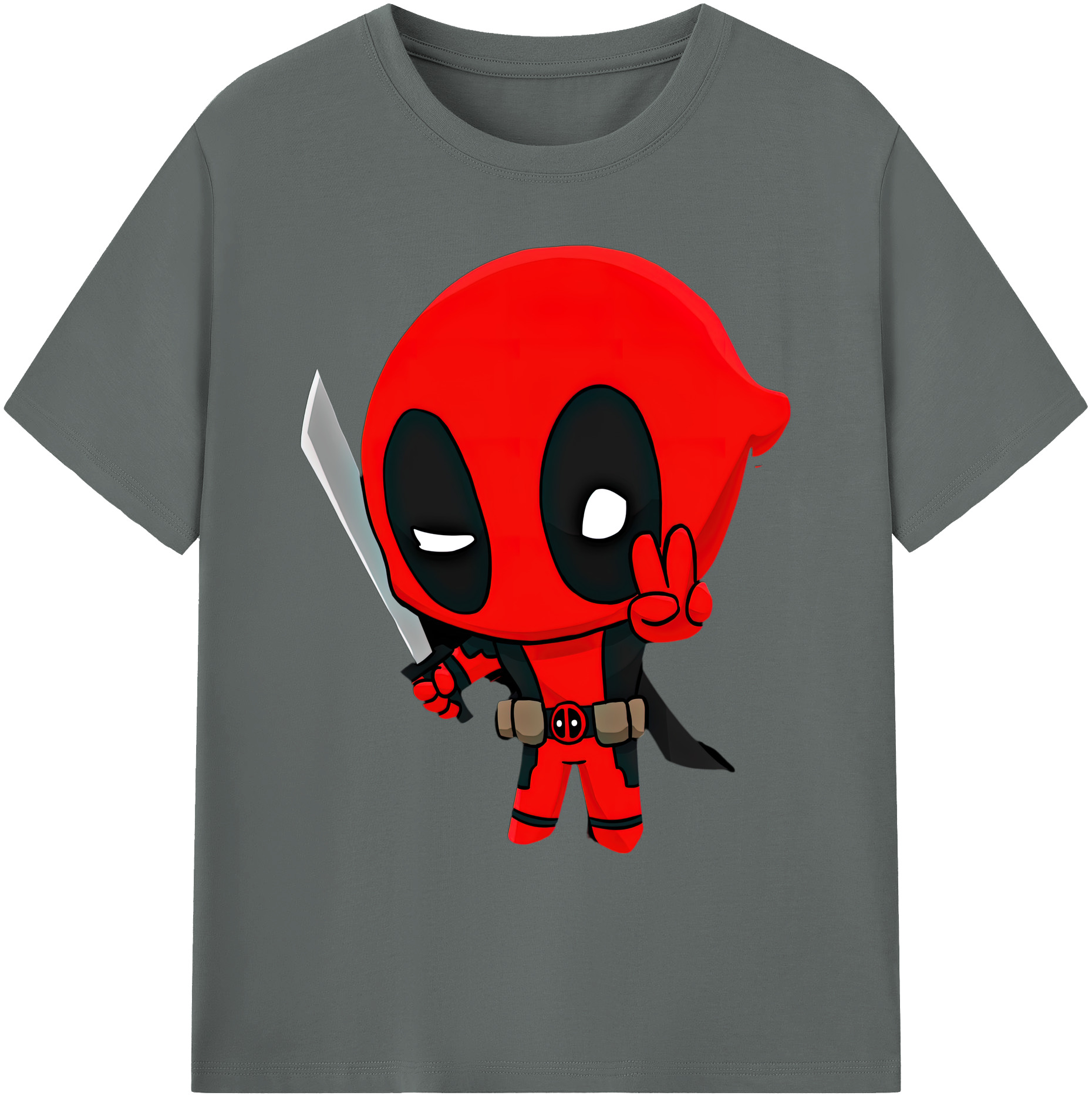 （画像用） Deadpool デッドプール 綿100％ メンズ半袖Tシャツ｜肌触りやわらか＆通気性